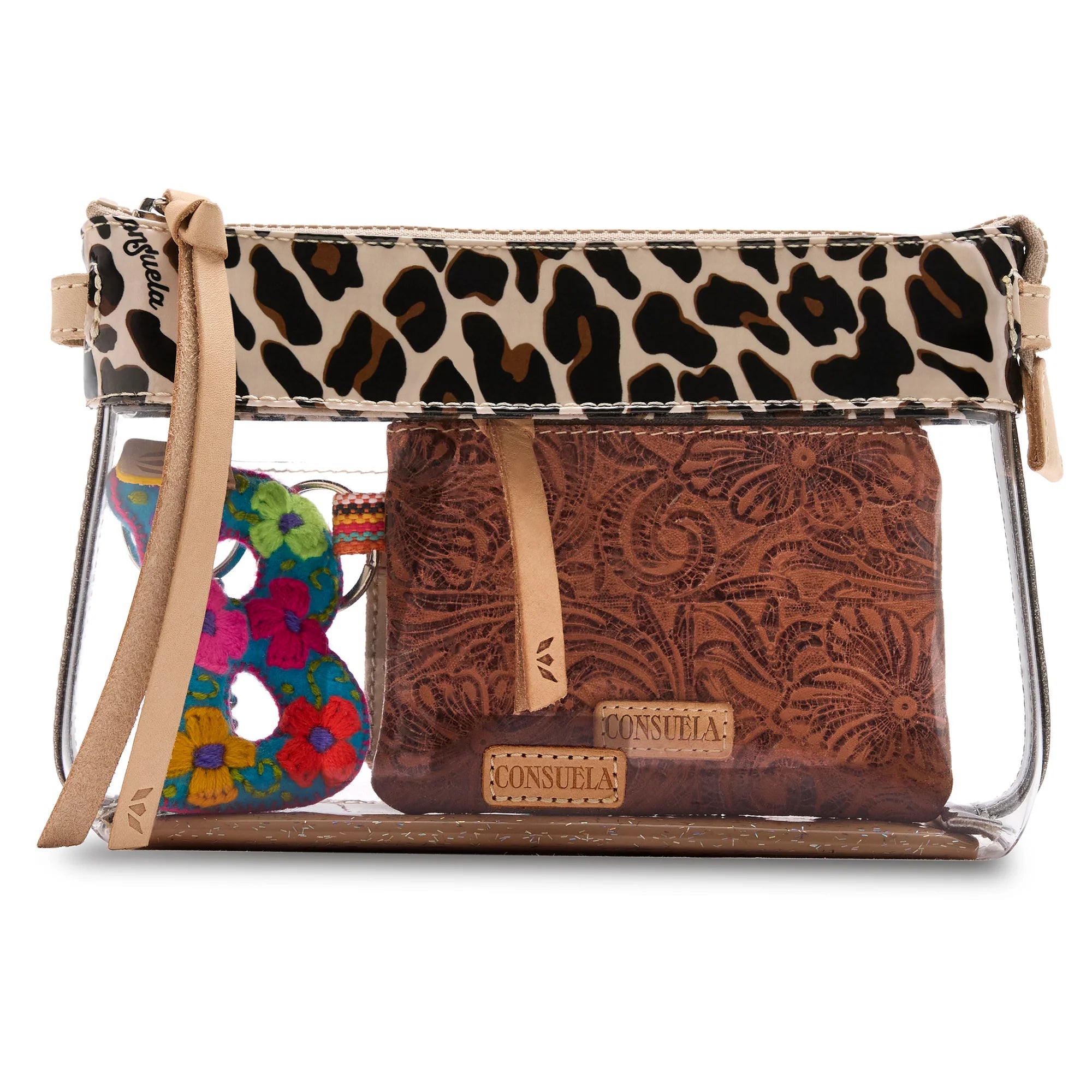 Consuela Women's Clear Mona Midtown Crossbody MTCB5418PLSOOS
