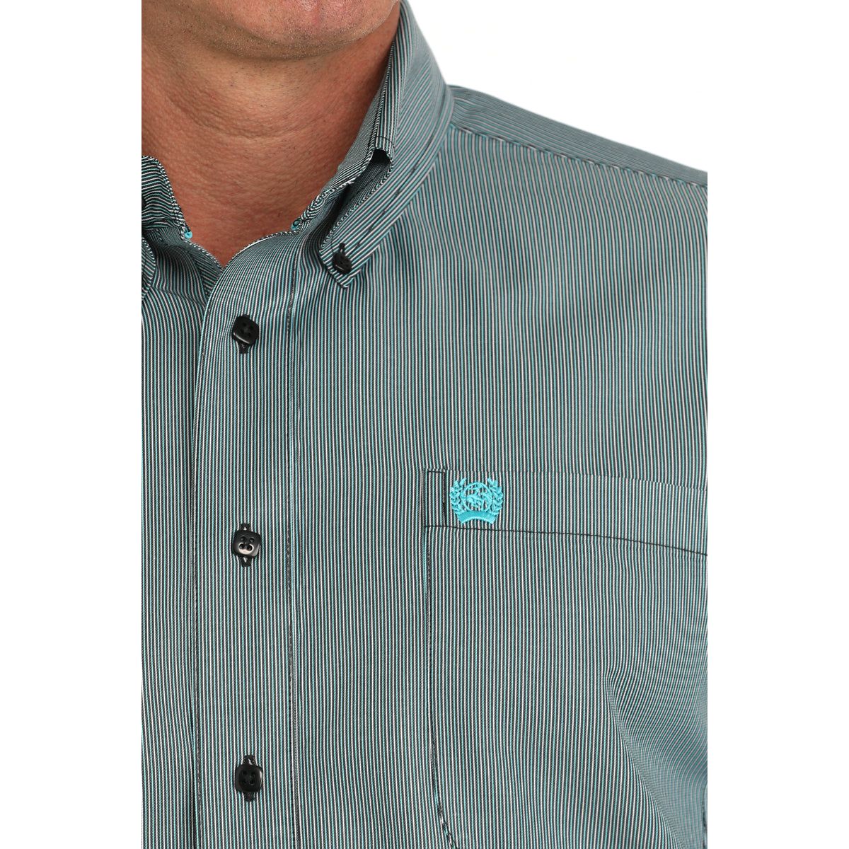 Men's Cinch Striped Long Sleeve Button Up MTW1105908 - Crazy House Western Wear