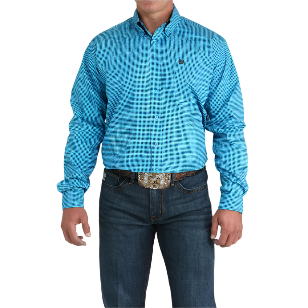 Men's Cinch Long Sleeve Button Down Western Shirt MTW1105956 - Crazy House Western Wear
