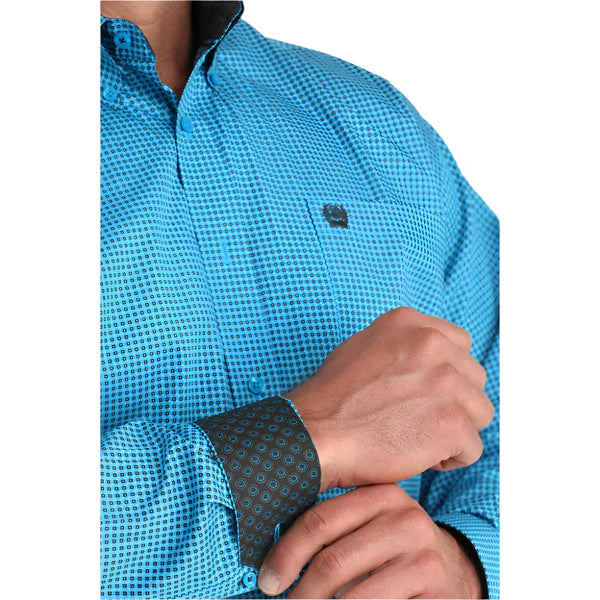 Men's Cinch Long Sleeve Button Down Western Shirt MTW1105956 - Crazy House Western Wear