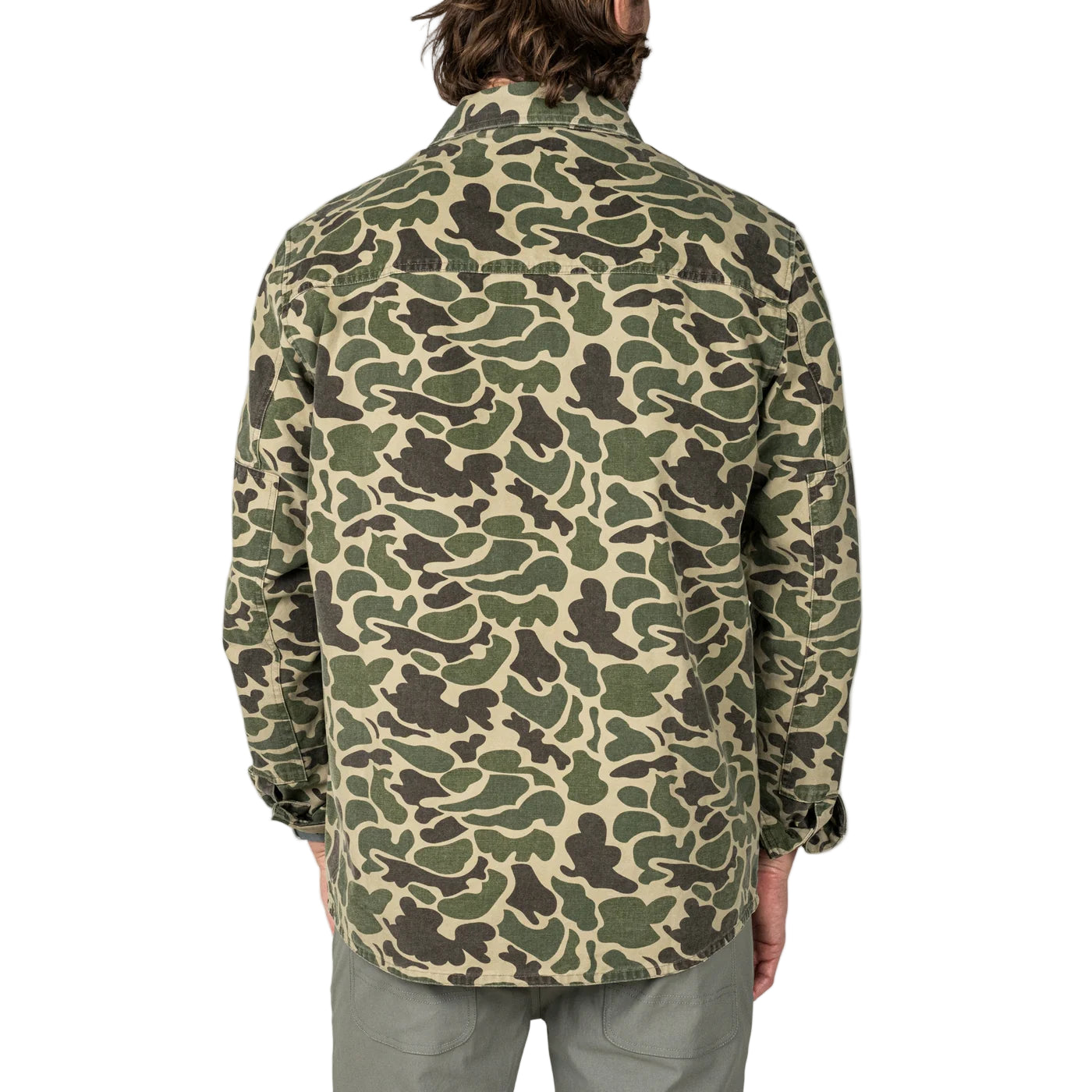 Men's Marsh Wear Green Mallard Camo Delano Shacket