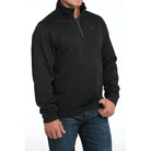 Men's Cinch Black 1/4 Zip Sweater