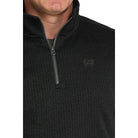 Men's Cinch Black 1/4 Zip Sweater