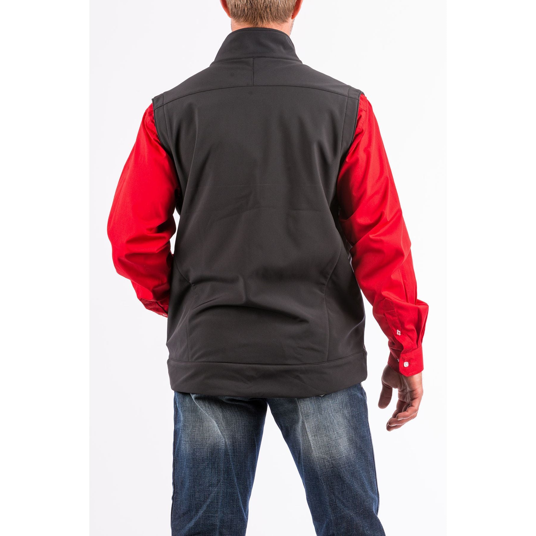 Men's Cinch Black Bonded Concealed Carry Vest