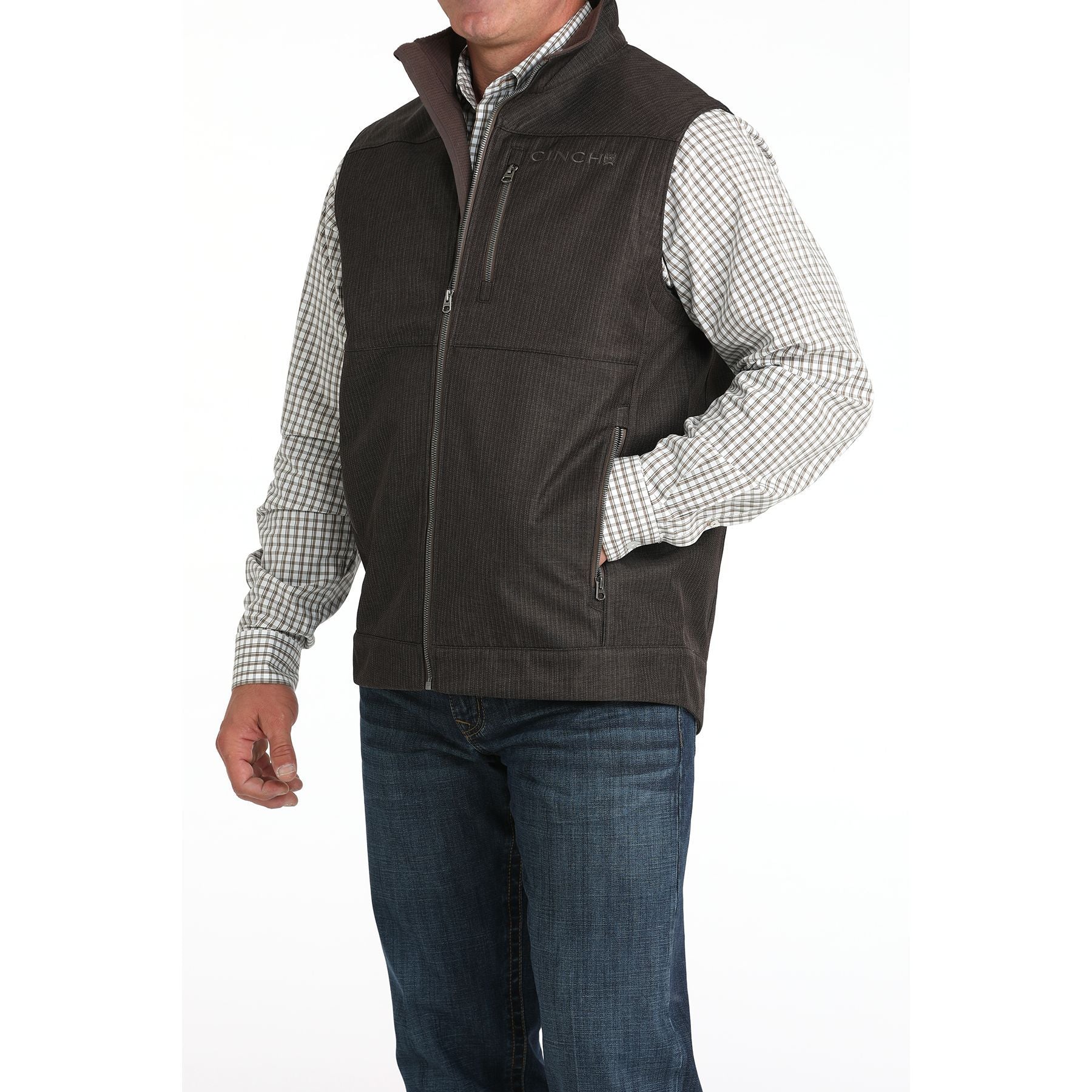 Men's Cinch Bonded Vest MWV1515025 – Crazy House Western Wear