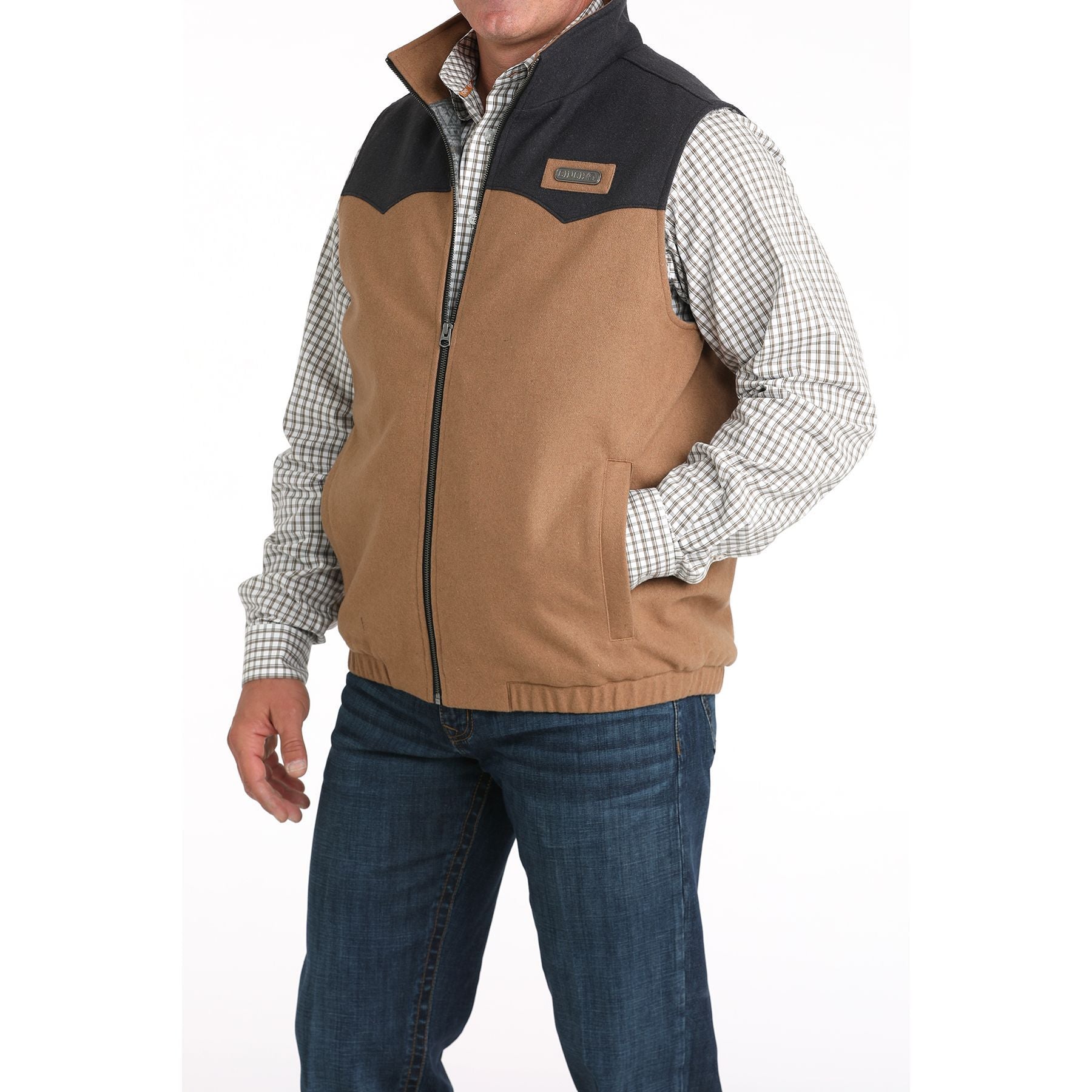 Men's Cinch Concealed Carry Wolly Vest