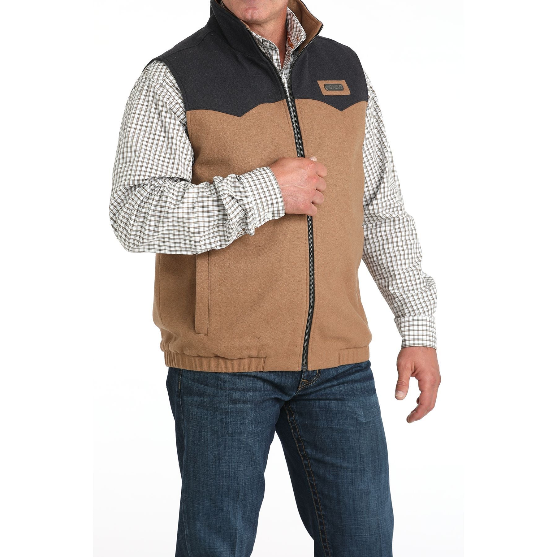 Men's Cinch Concealed Carry Wolly Vest