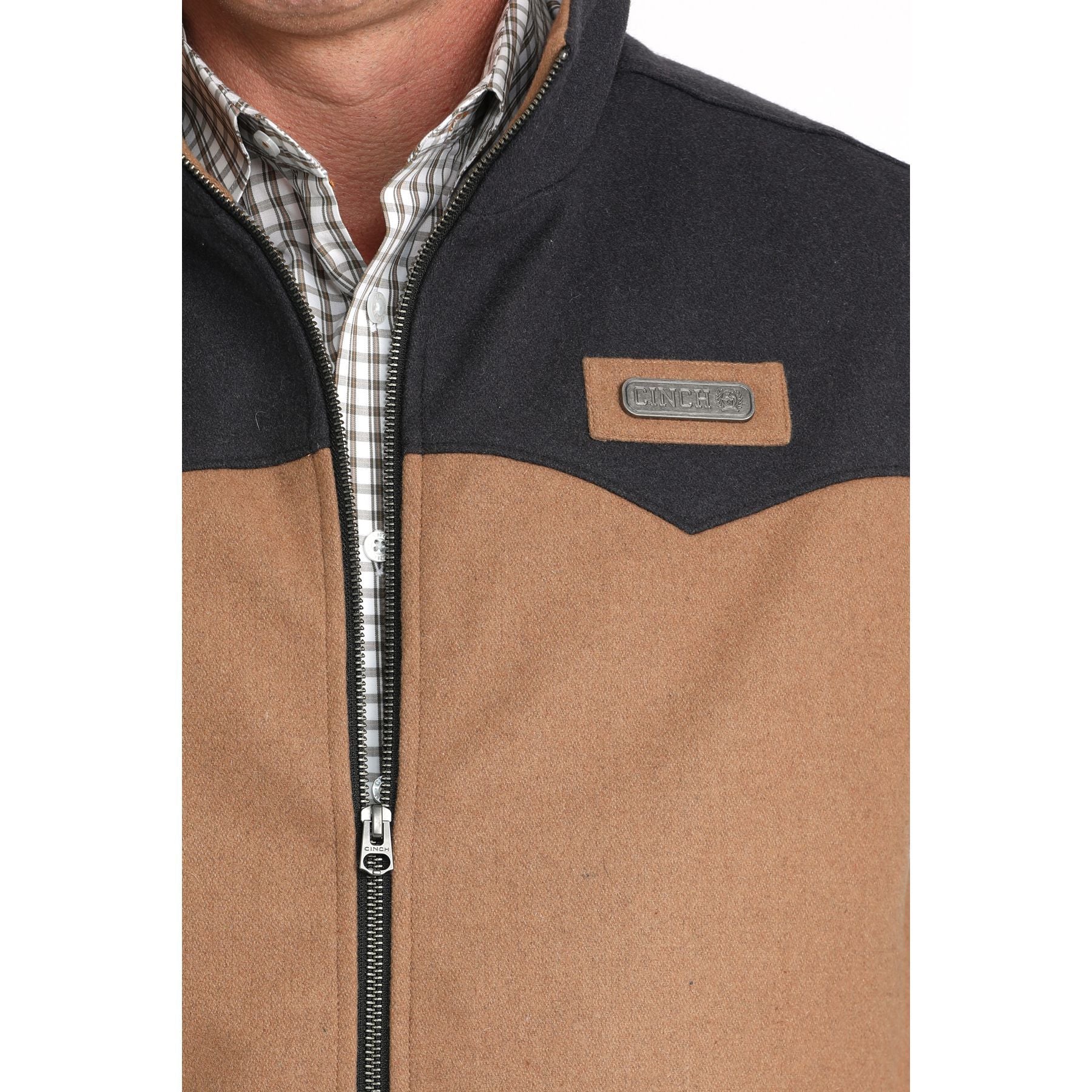 Men's Cinch Concealed Carry Wolly Vest