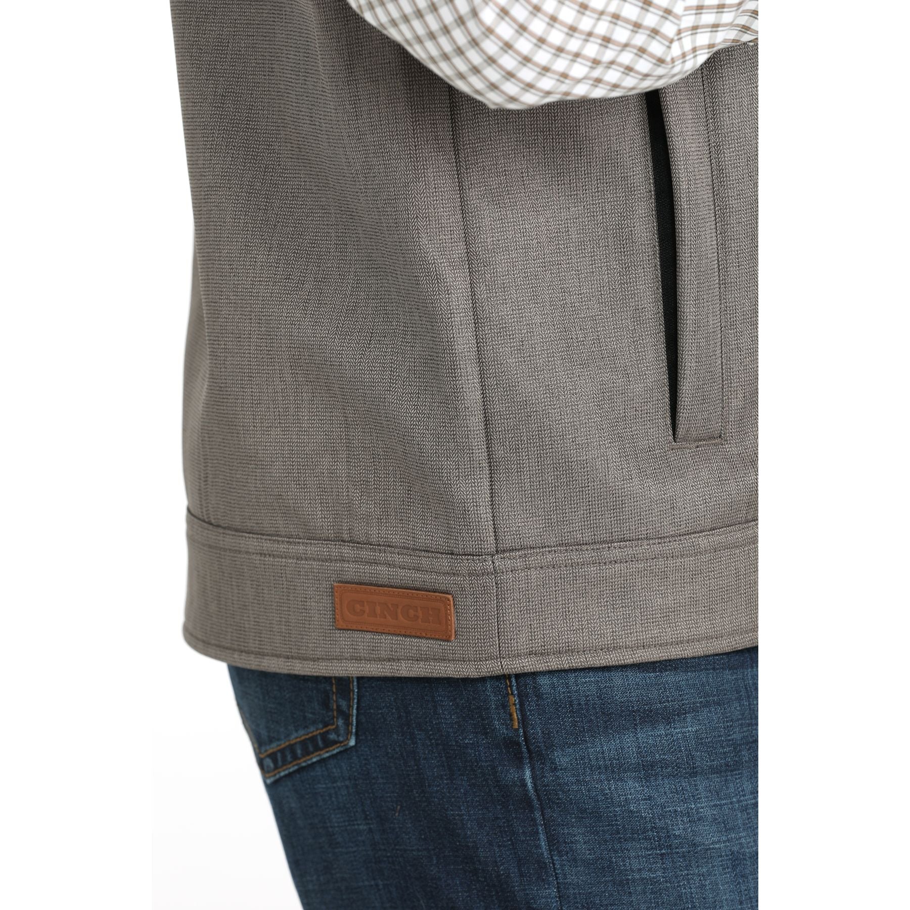 Men's Cinch Gray Bonded Vest