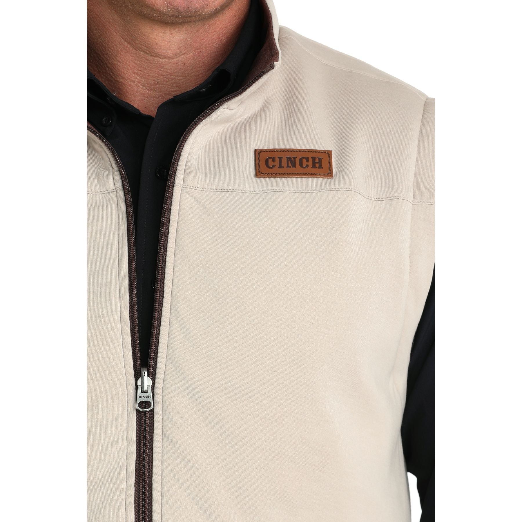 Men's Cinch Reversible Burgundy/Cream Vest