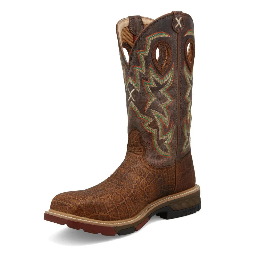Men's Twisted X 12" Nano Toe Boot MXBN001 - Crazy House Western Wear