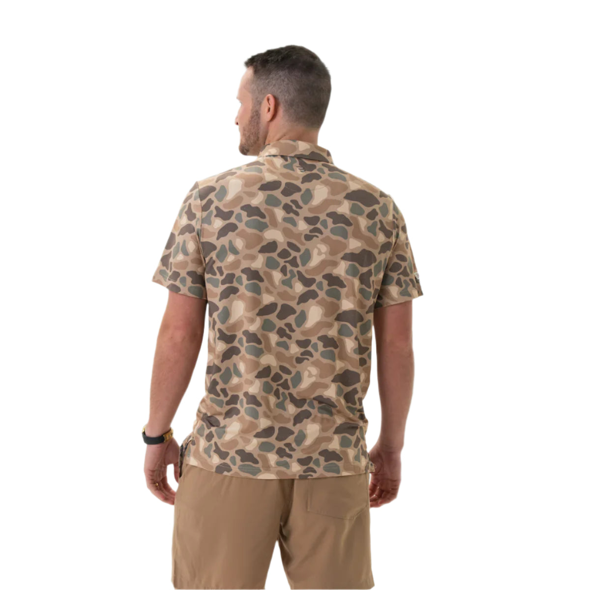 Men's Burlebo Performance Polo - Pintail Camo PP-PTC - Crazy House Western Wear