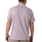 Men's Burlebo Performance Polo - Texas White & Maroon PP-TWAM - Crazy House Western Wear