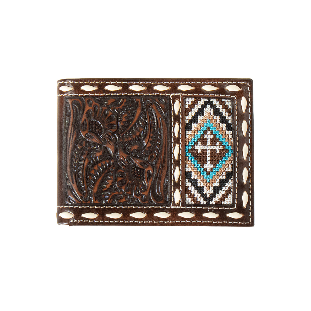 Men's Nocona Bifold Wallet with Removable Pass Case N500044502 - Crazy House Western Wear