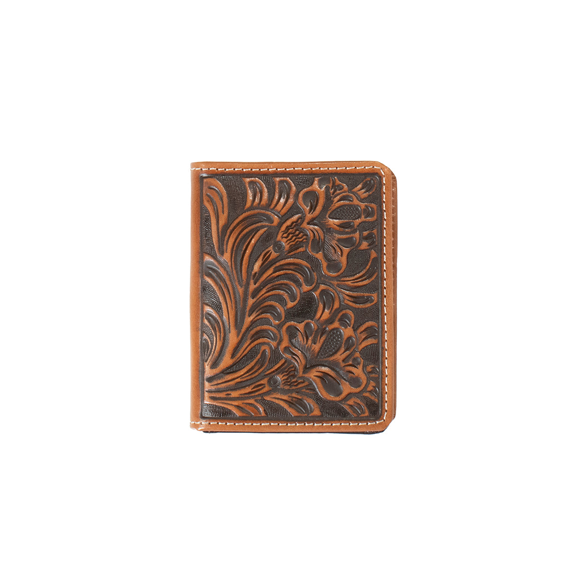 Men's Nocona Tooled Leather Bi-fold Wallet N5416944 - Crazy House Western Wear