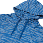Men's Burlebo Performance Hoodie - Navy Tiger Stripe Camo PH-TSC-NVY - Crazy House Western Wear