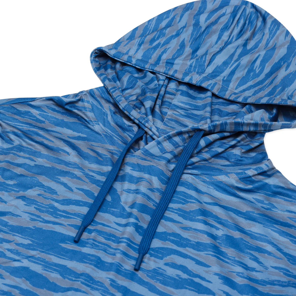 Men's Burlebo Performance Hoodie - Navy Tiger Stripe Camo PH-TSC-NVY - Crazy House Western Wear