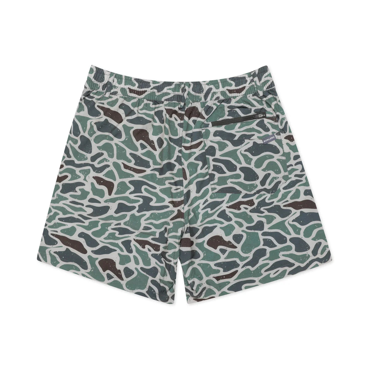 Men's Burlebo Everyday Short - Retro Duck Camo - Grey Pocket ES-RDC