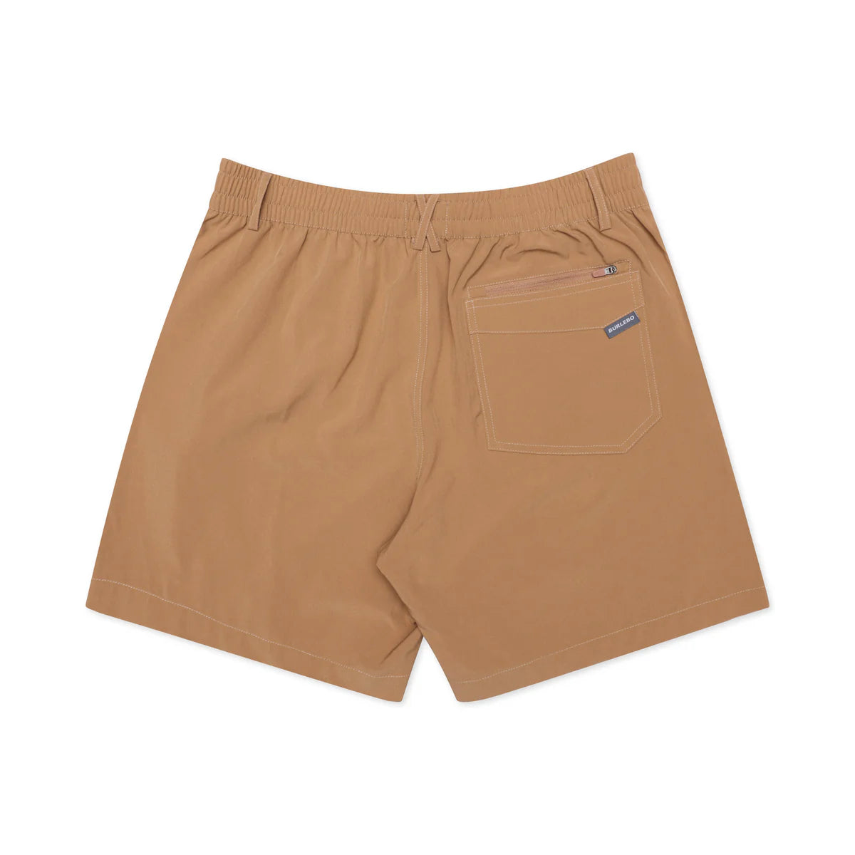 Men's Burlebo Everyday Short - Desert Tan - Flying Ducks Green Pocket ES-DT-FDG
