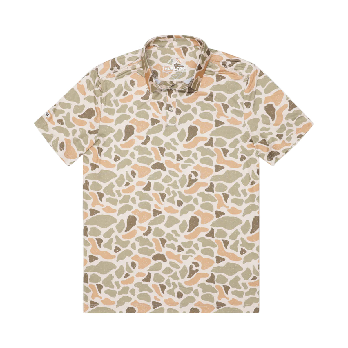 Men's Burlebo Performance Polo Venado Camo