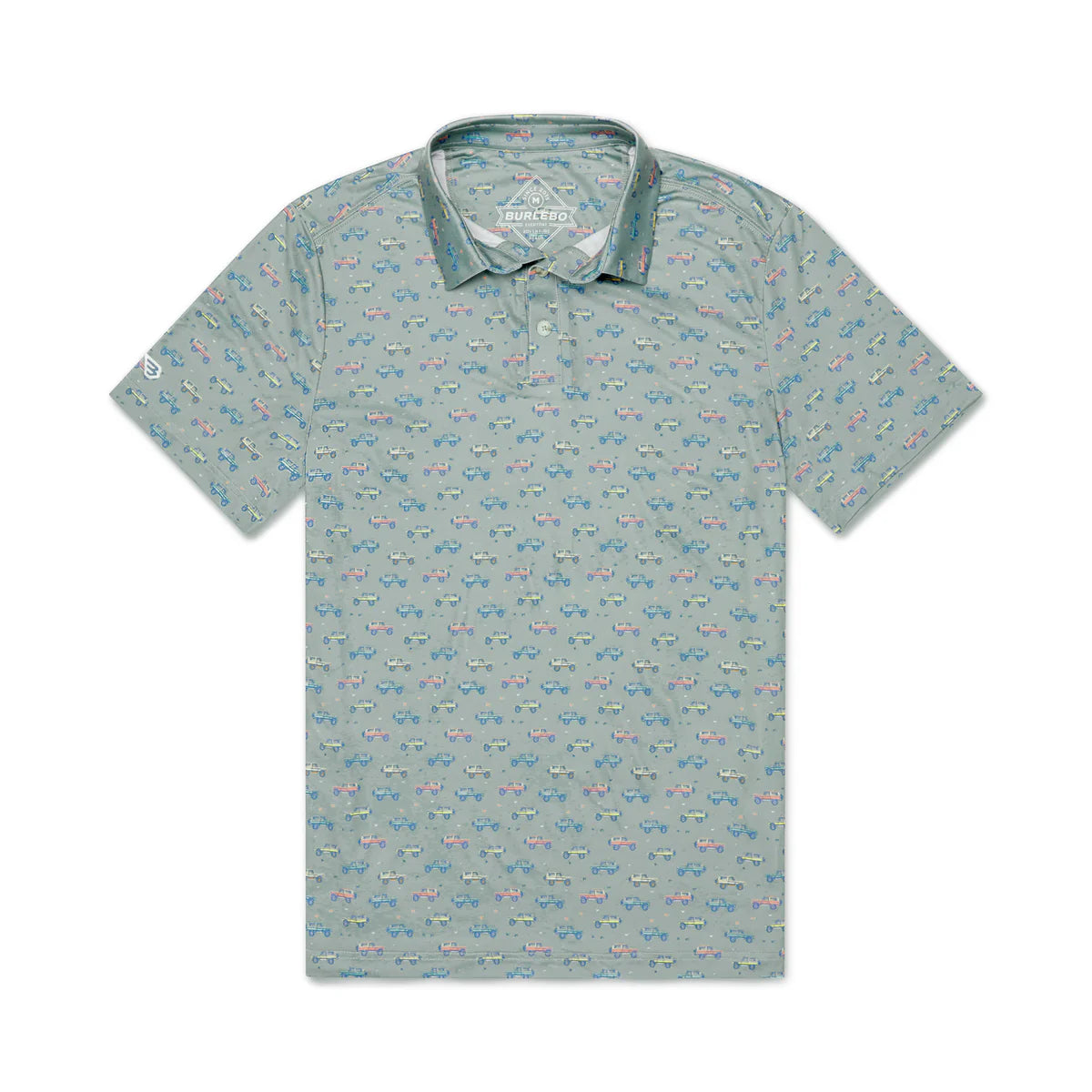 Men's Burlebo Performance Polo - Vintage Cruiser PP-VGCR