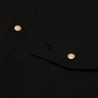 Men's Burlebo Performance Western Shirt - Black PWS-BLK - Crazy House Western Wear