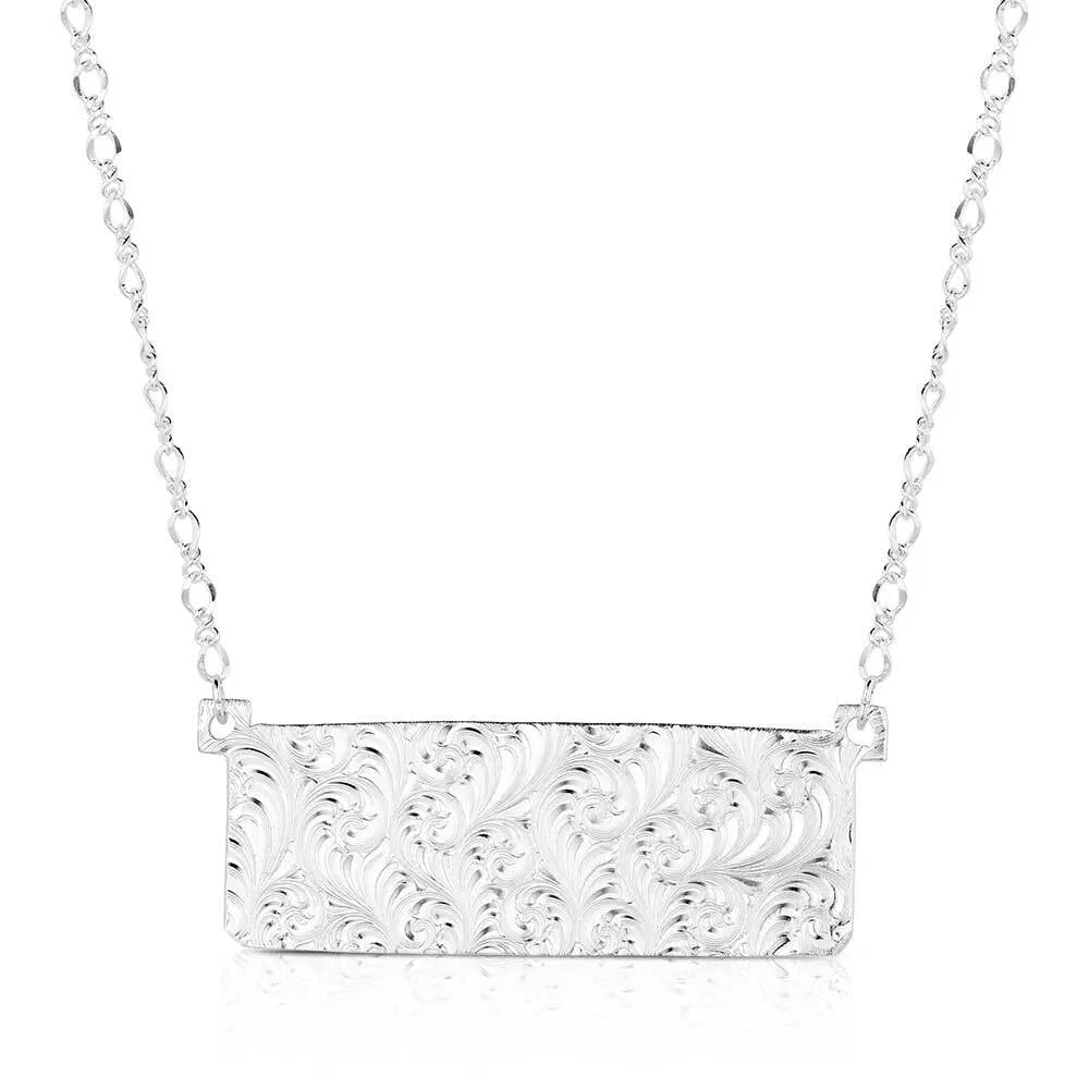 Women's Montana Silversmiths Longhorn Trails Necklace NC6145