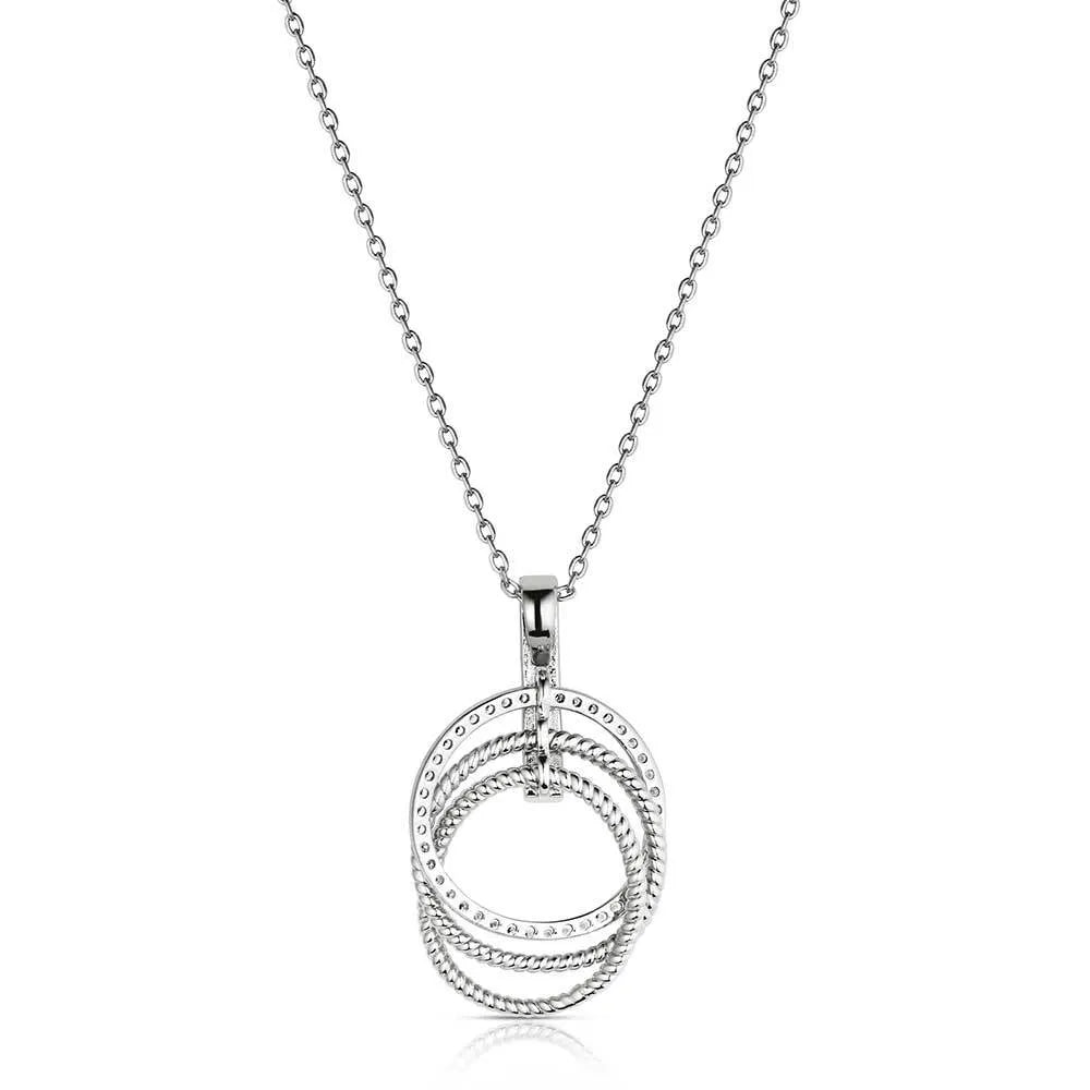 Women's Montana Silversmiths Circle the West Necklace NC6388