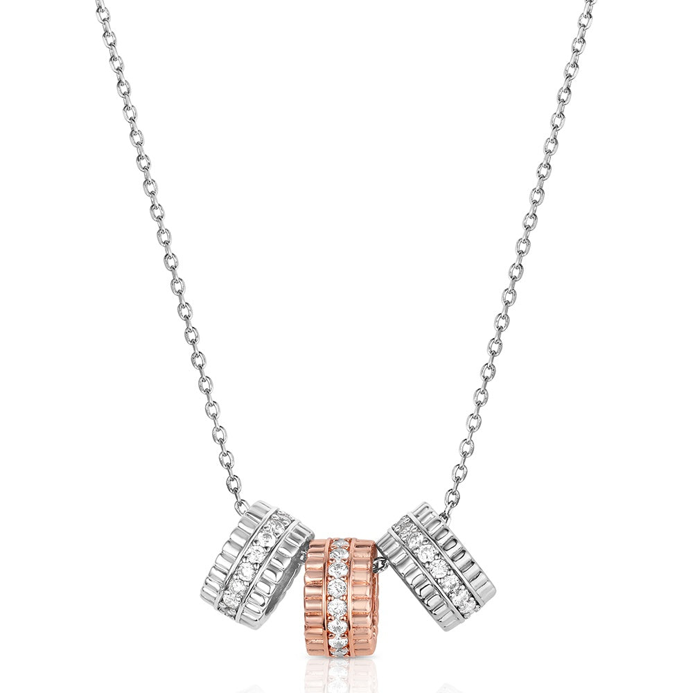Montana Silversmith's Women's Laredo Sun Crystal Necklace NC6623