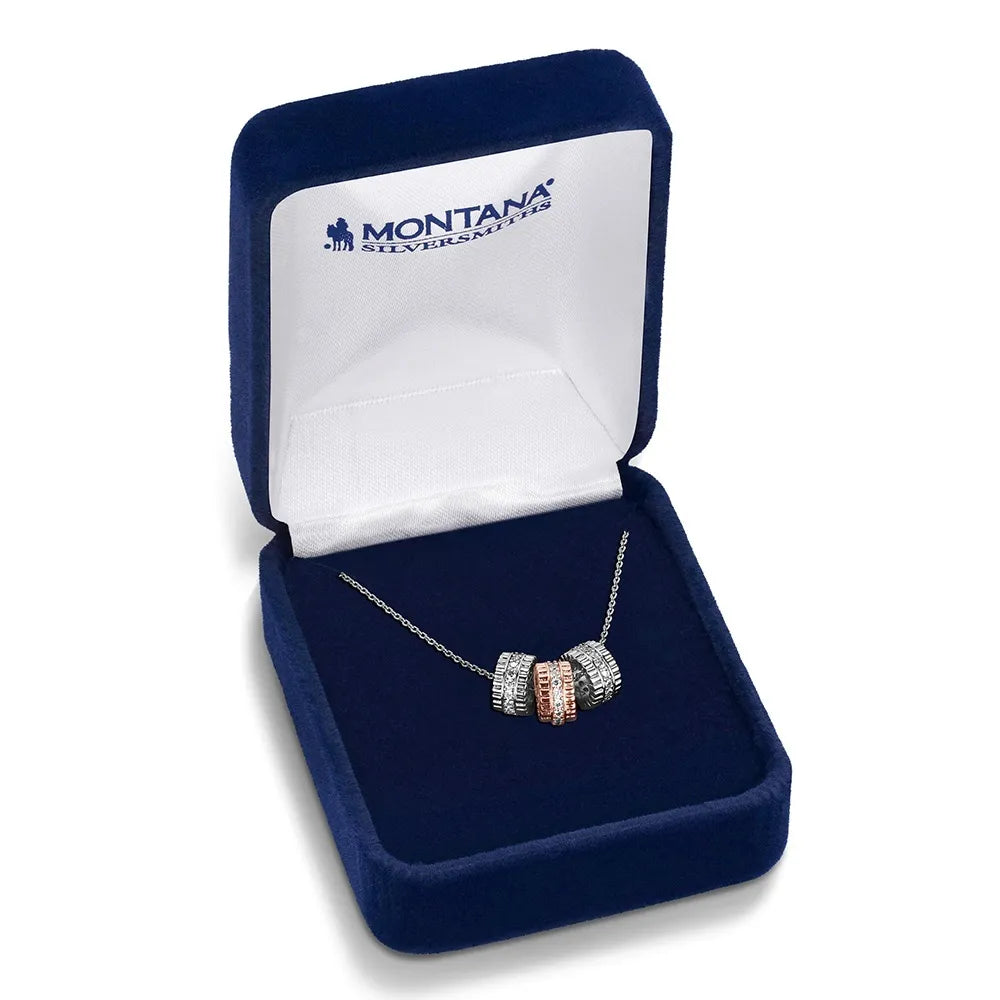 Montana Silversmith's Women's Laredo Sun Crystal Necklace NC6623