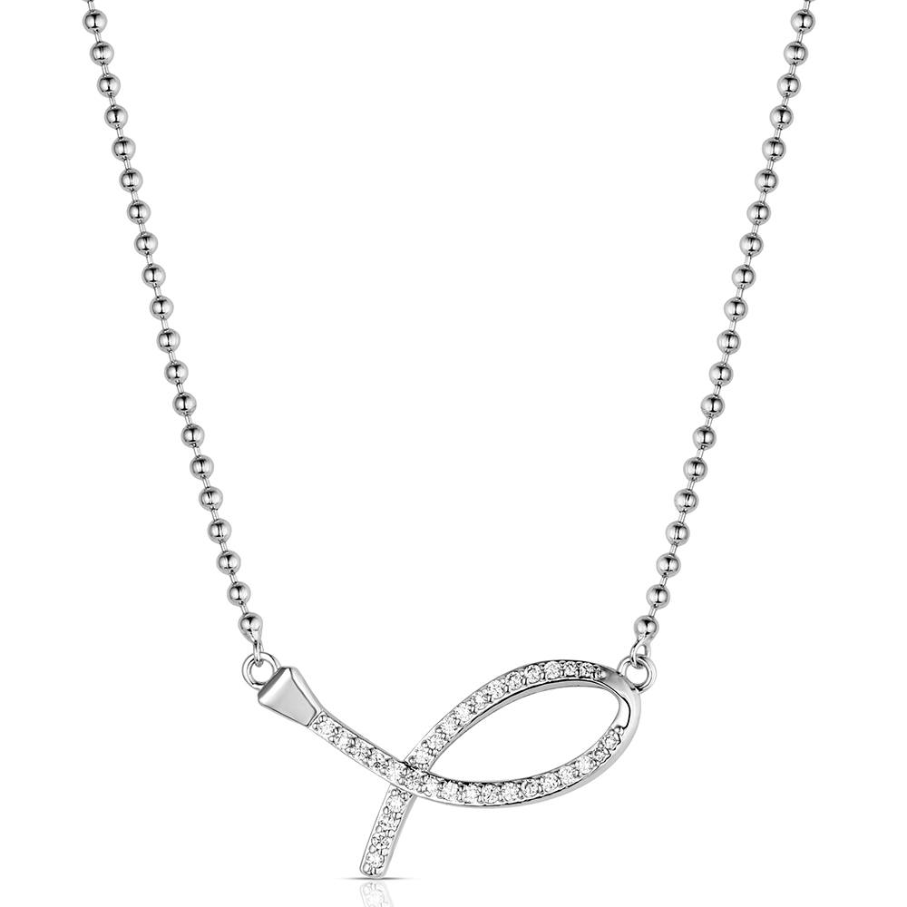 Montana Silversmiths Women's Faithful Stream Necklace NC6626