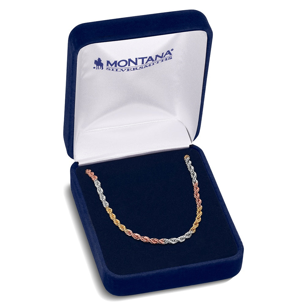 Montana Silversmiths Men's Mosaic Chain Necklace NC6628