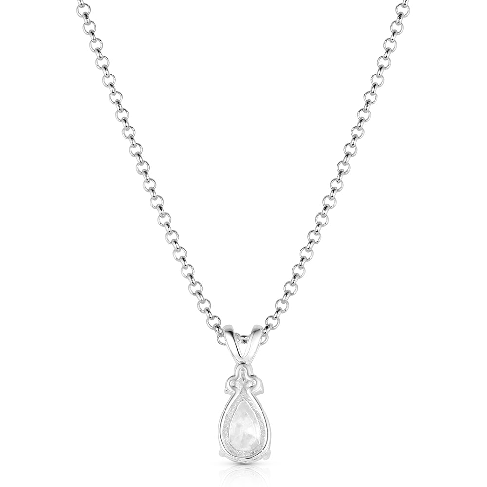 Montana Silversmiths Women's Bitterroot Teardrop Necklace NC6632
