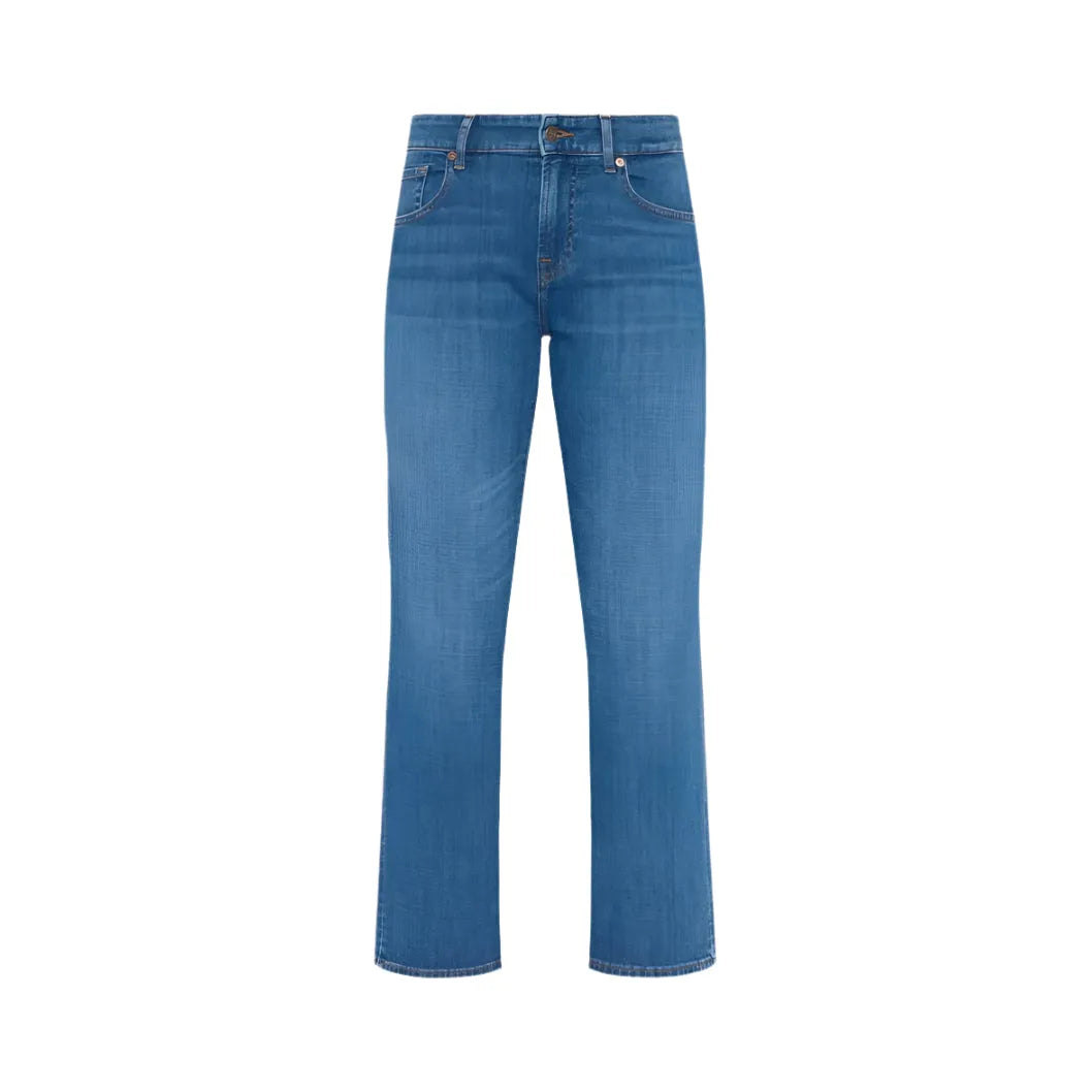 Women's Seven For All Mankind Calie Straight Ankle Jeans 7U023R51 - Crazy House Western Wear