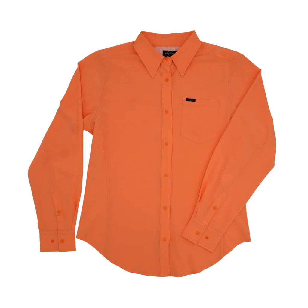 Women's SanJac Coral Long Sleeve Performance Shirt WCOA-LS-CORAL L Women's SanJac Coral Long Sleeve Performance Shirt WCOA-LS-CORAL L