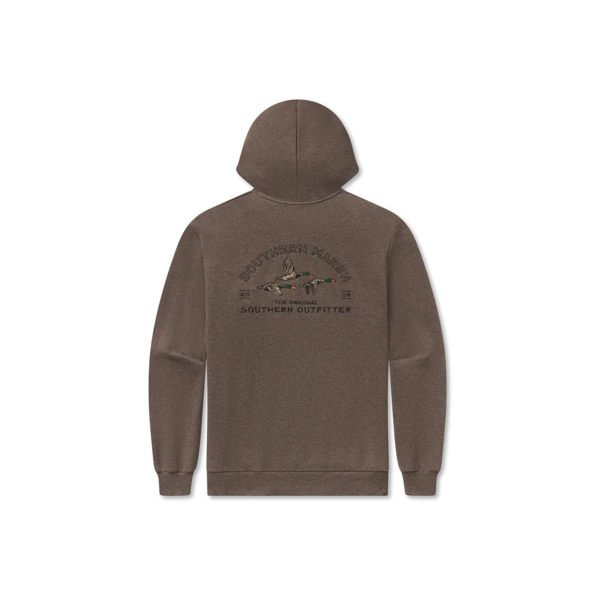 Southern Marsh Men's Washed Dark Shale Searcy Heather Hoodie OAHH-WDS