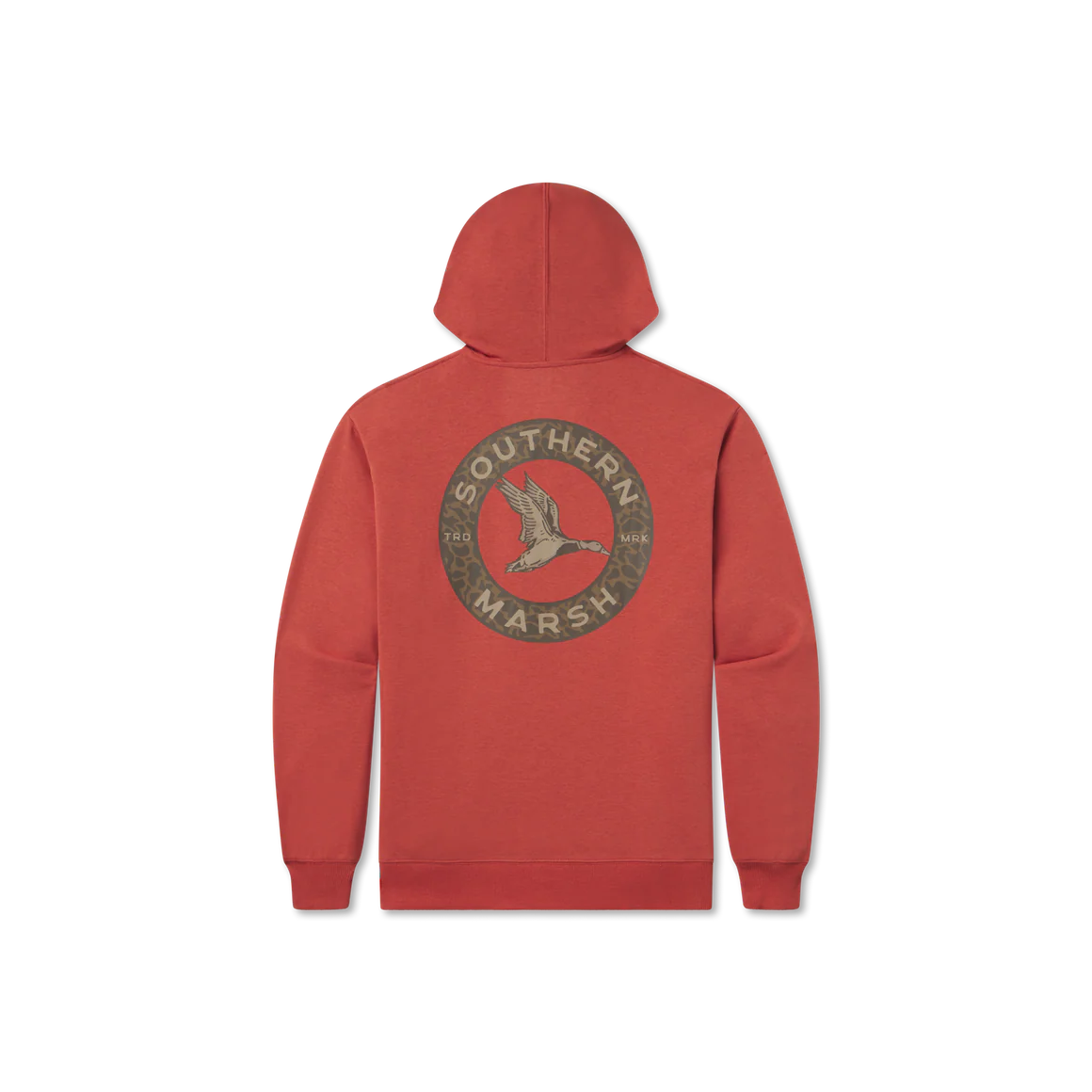 Men's Southern Marsh Surfside Hoodie Washed Red OSIH-WRD