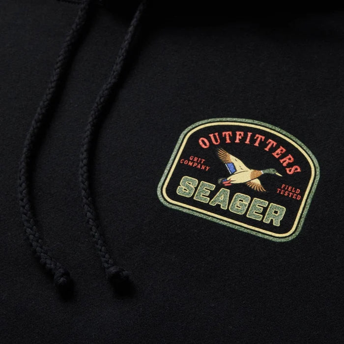 Seager Men's Black Outfitters Hoodie MFH26OUTFITBLK