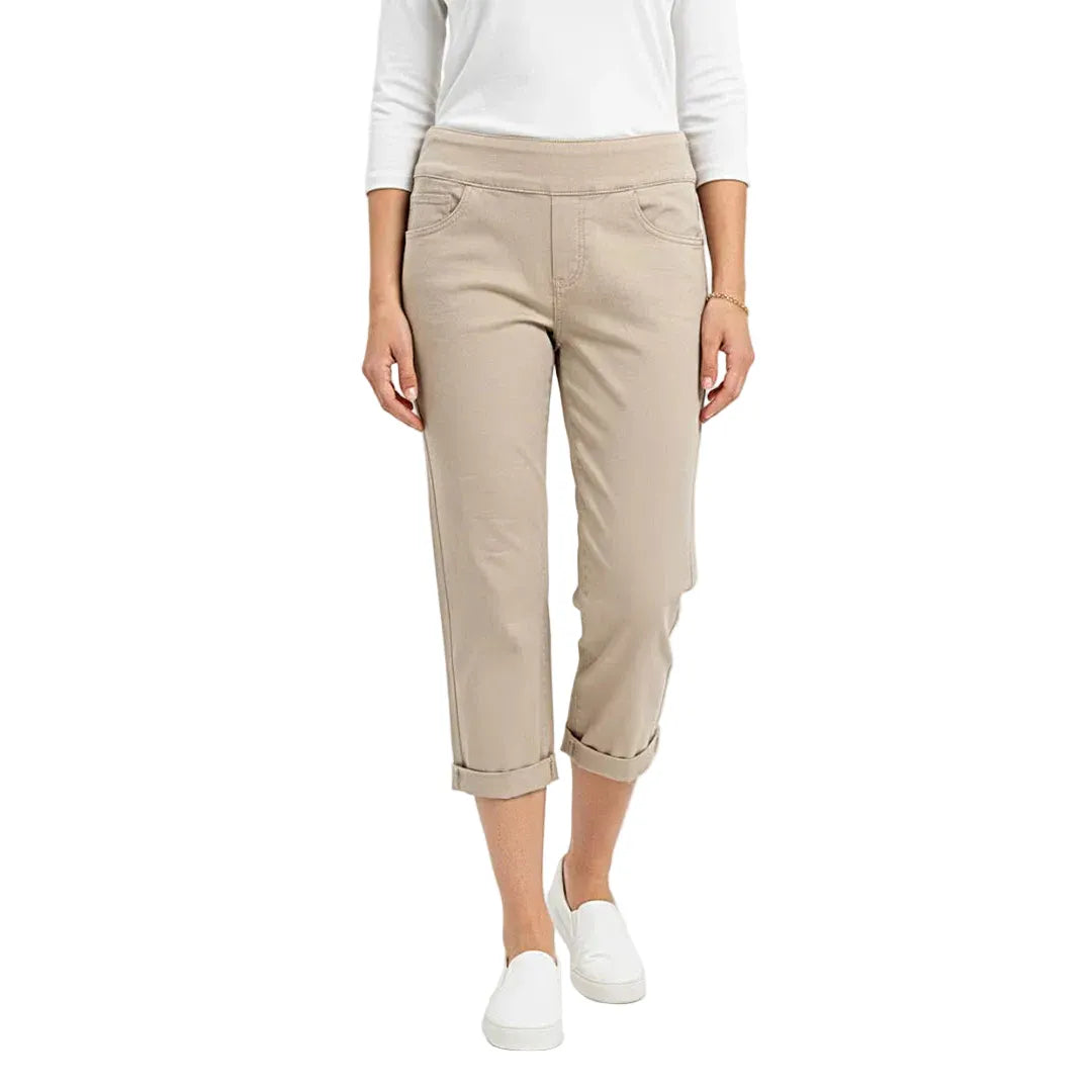 Women's Ethyl Tan The Leilani Cropped Pants P22TAN