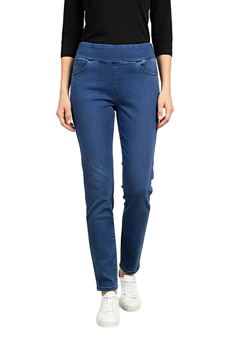 Women's Ethyl Dark Blue The Prep Step Pants P491BWD