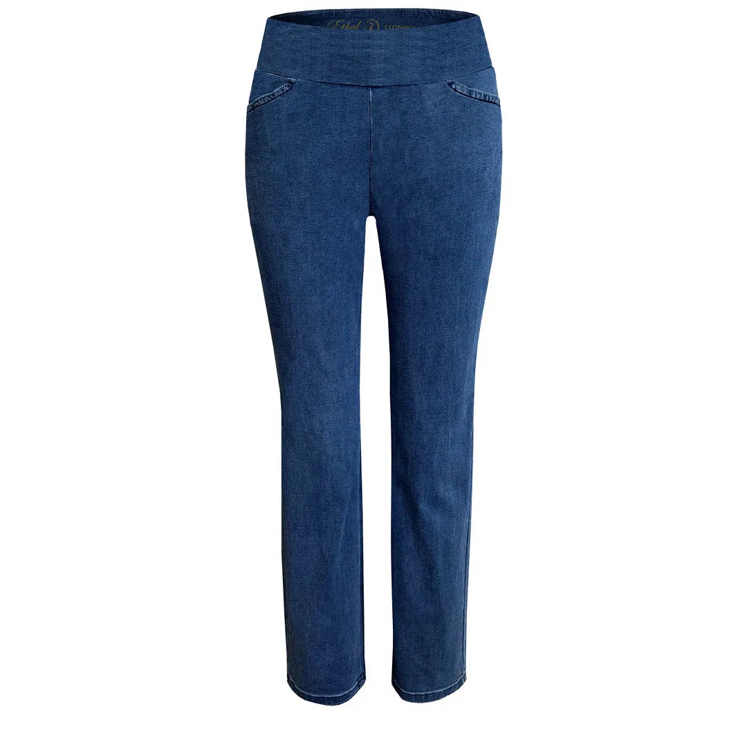 Women's Ethyl Dark Blue The Prep Step Pants P491BWD