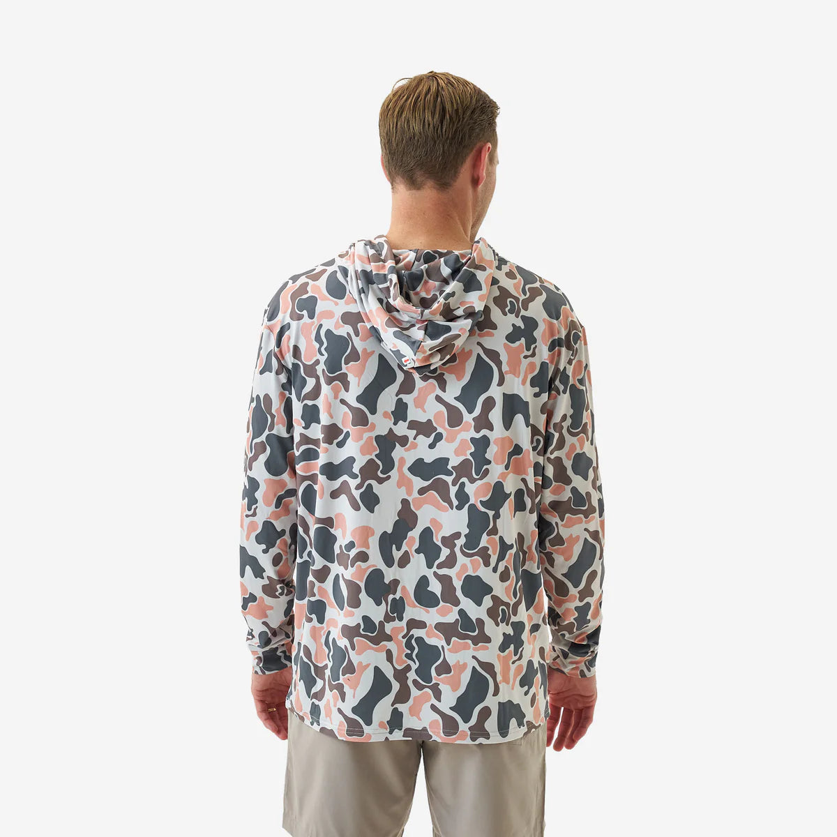 Men's Burlebo Vintage Camo Performance Hoodie PH-VTGC