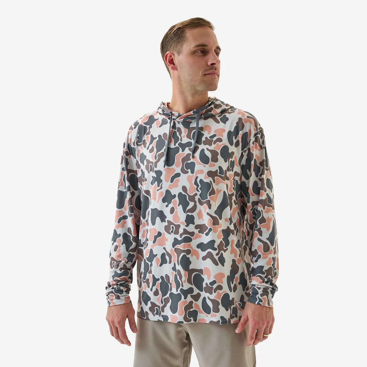 Men's Burlebo Vintage Camo Performance Hoodie PH-VTGC