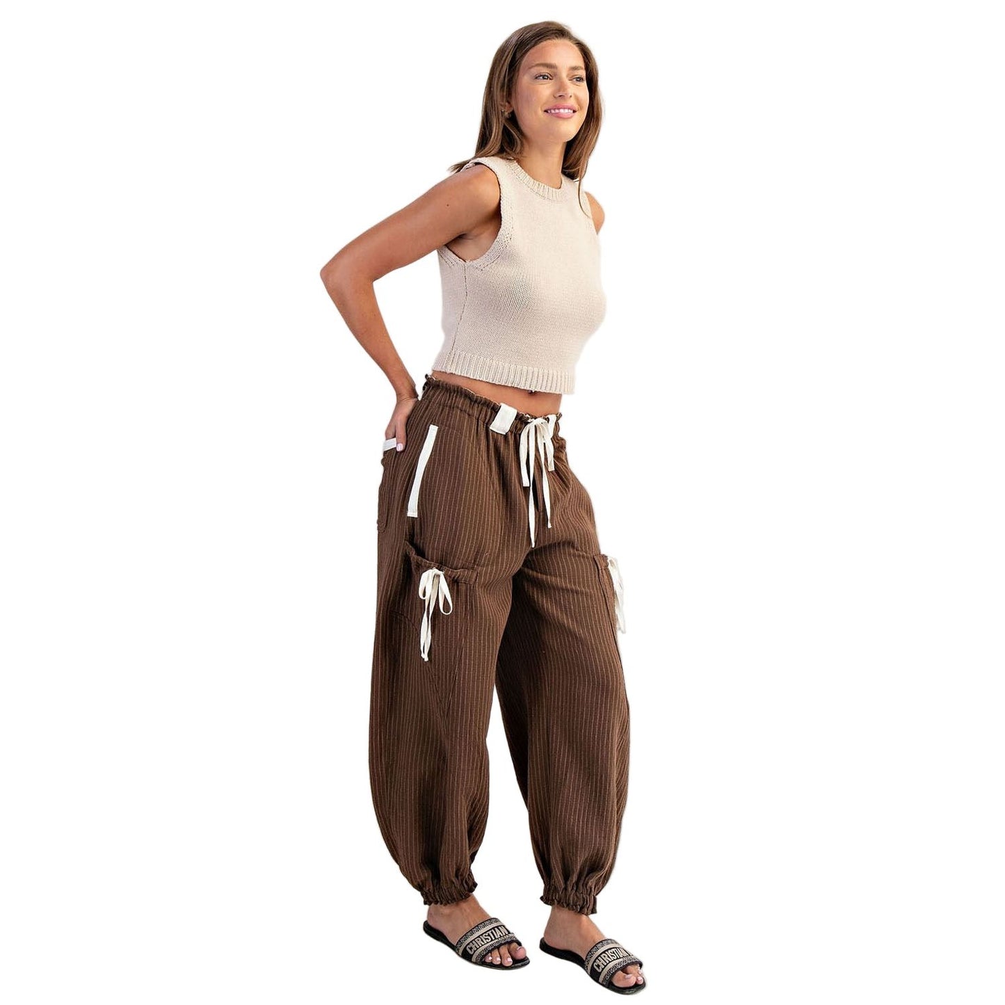 Women's ee:some Striped Jogger Pants PK14566