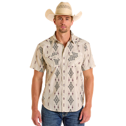 Men's Panhandle Short Sleeve Snap Shirt PMN3S06585