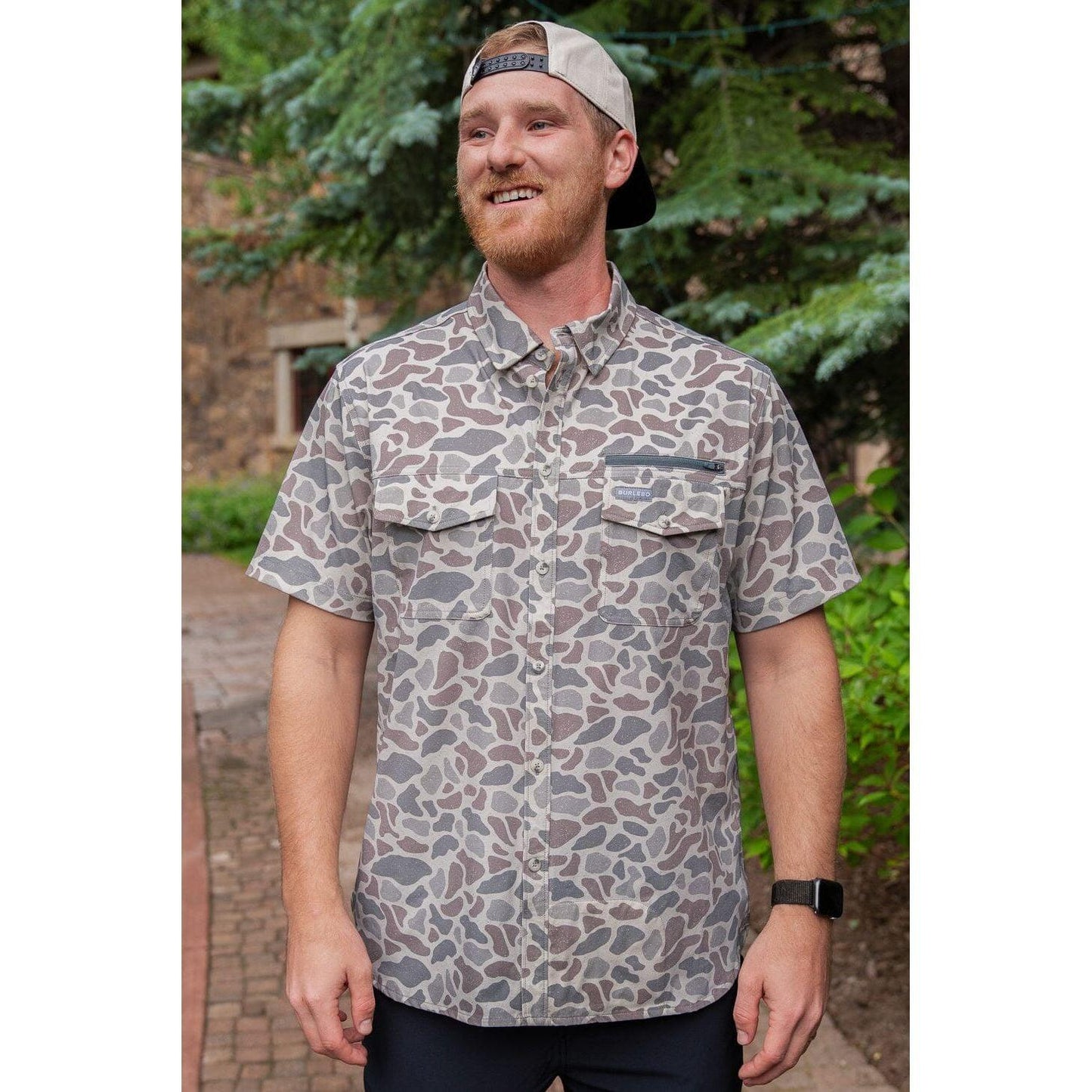 Men's Burlebo Performance Outdoor Shirt POS-CDC - Crazy House Western Wear