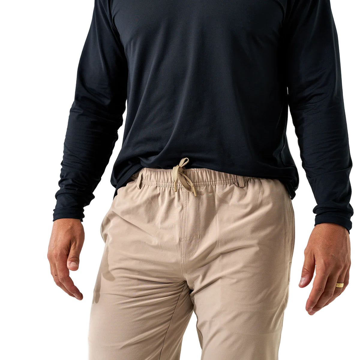 Men's Burlebo Cobblestone Khaki Performance Pants