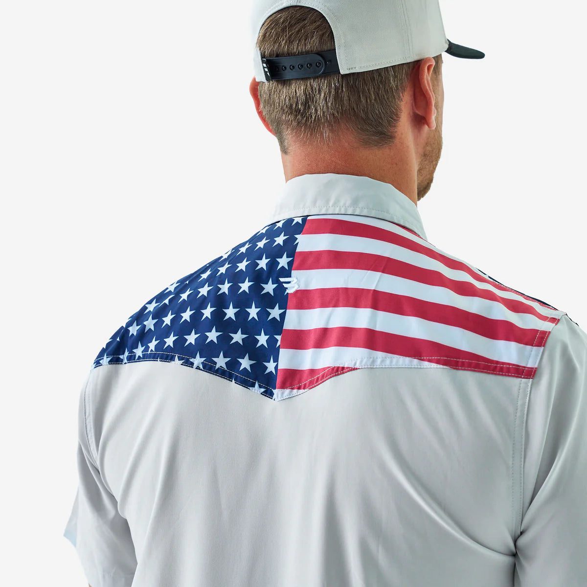 Men's Burlebo All American Performance Western Shirt PWS-ALLA