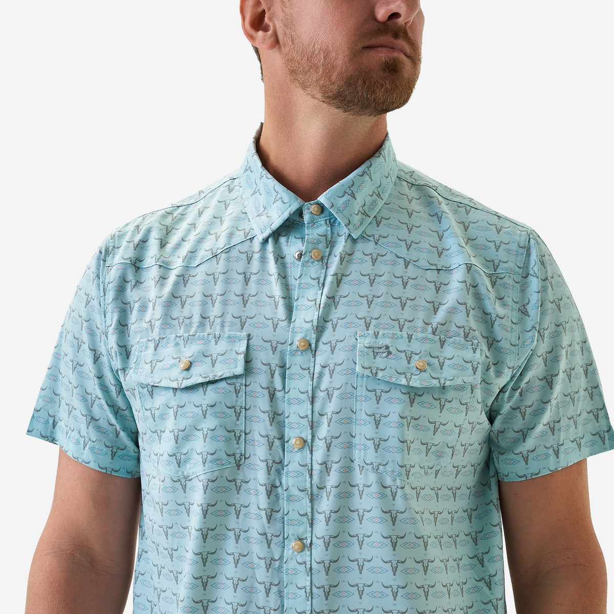 Men's Burlebo The Rancher Performance Western Shirt PWS-RNCH