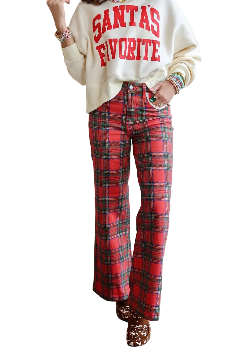 Poppy and Pine Women's Yuletide Denim Pants